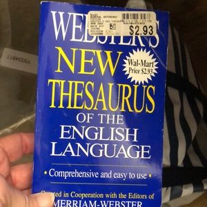 Webster’s Thesaurus